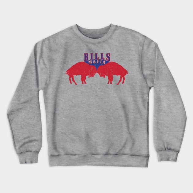 Buffalo Bills, Bills Mafia Crewneck Sweatshirt by Global Creation